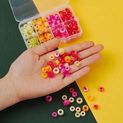8 Style Acrylic European Beads&nbsp;MACR-YW0001-59B