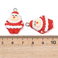 Christmas Opaque Resin Pendants&nbsp;RESI-I350-01A