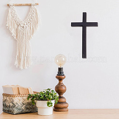 Wooden Cross Wall Decoration&nbsp;WOOD-WH0124-91
