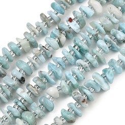 Natural Larimar Beads Strands&nbsp;GG-CBA3A44-B05-01