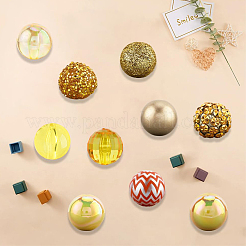 20Pcs 10 Styles Acrylic & Resin Beads Sets&nbsp;DIY-PA0001-02D