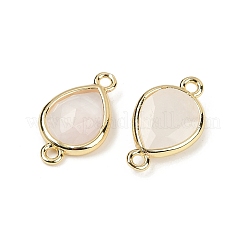 Natural Quartz Crystal Faceted Connector Charms&nbsp;G-L514-048P-03