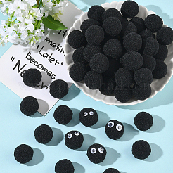 150Pcs Polyester Pom Pom Ball&nbsp;DIY-SC0031-33C