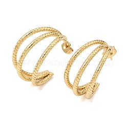 201 Stainless Steel Stud Earrings&nbsp;SA-CBA4A0D-13G