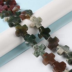 Natural Indian Agate Beads Strands&nbsp;G-M418-B06-01