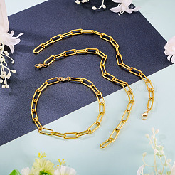 3Pcs Iron Chain Pet Collars&nbsp;NJEW-TADJ0002