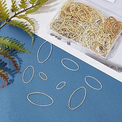 Brass Linking Rings&nbsp;KK-OC0001-12