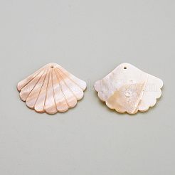 Freshwater Shell Pendants&nbsp;X-SHEL-Q008-90