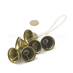 Iron Witch Bells Protection for Door Knob Hanger&nbsp;HJEW-JM00917