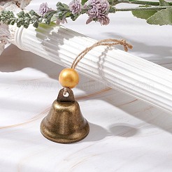 Iron Bell Pendant Decoration&nbsp;HJEW-JM02235-03
