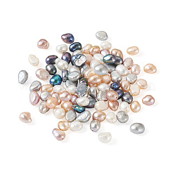 100Pcs 4 Styles Natural Cultured Freshwater Pearl Beads&nbsp;PEAR-BT0001-02