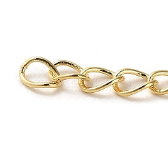 Rack Plating Brass Curb Chain Extender&nbsp;KK-Q807-12G