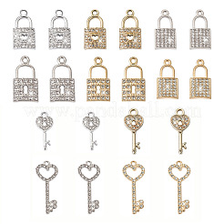 40pcs 10 style Alloy Pendants&nbsp;RB-KS0001-01