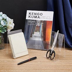 Acrylic Book Displays Stand&nbsp;ODIS-WH0009-01