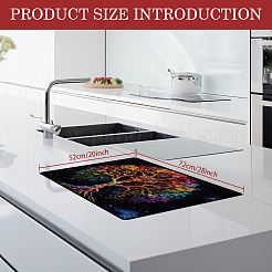 1Pc Cloth Induction Cooktop Protector Mats&nbsp;AJEW-GA0006-58A