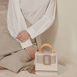 2Pcs Wooden U-shaped Bag Handles&nbsp;FIND-WR0008-22