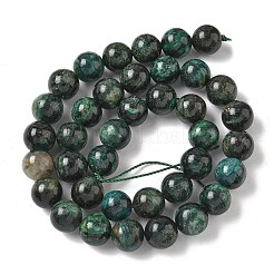 Natural Fuchsite Beads Strands&nbsp;G-G271-B03-10mm