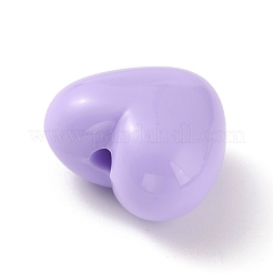 Opaque Acrylic Beads&nbsp;SACR-WH0005-06A