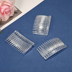 Clear Plastic Hair Comb Findings&nbsp;X-PHAR-R018-2
