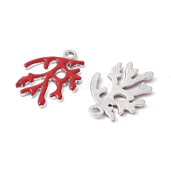 Alloy Enamel Pendants&nbsp;PALLOY-E775-01B