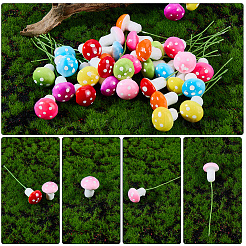 40Pcs Foam Decoration&nbsp;DJEW-SP0001-24A