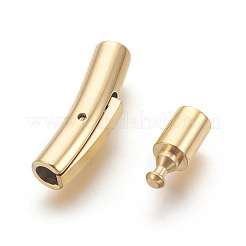 304 Stainless Steel Bayonet Clasps&nbsp;LS-STAS-F184-A01-3mm