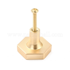 Hexagon with Marble Pattern Brass Box Handles & Knobs&nbsp;DIY-P054-C08