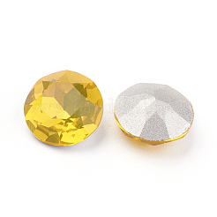 Pointed Back & Back Plated K9 Glass Rhinestone Cabochons&nbsp;RGLA-J012-8mm-106