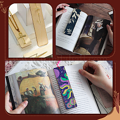 DIY Wood Bookmarks Making Kits&nbsp;WOOD-SP0001-21D