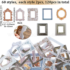 6 Sets 6 Styles PET Stickers&nbsp;AJEW-SP0002-55