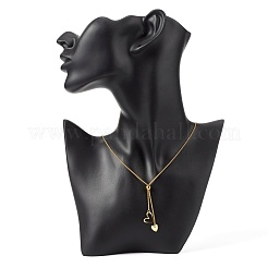 Heart Lariat Necklace for Girl Women&nbsp;NJEW-JN03710