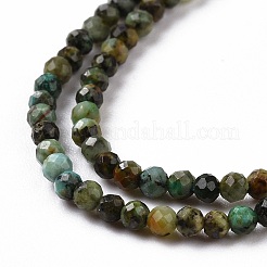 Natural African Turquoise(Jasper) Beads Strands&nbsp;G-P472-02