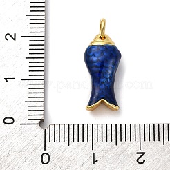 Brass Enamel Pendants&nbsp;KK-I276-22G