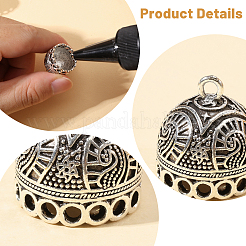 16Pcs Tibetan Style Zinc Alloy Pendant Bails&nbsp;FIND-CA0011-75C