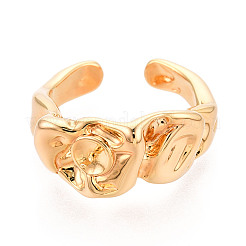 Brass Cup Peg Ring Settings&nbsp;KK-N274-05G