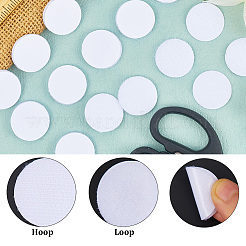 40Pcs Self-adhesive Nylon with Polyester Hook and Loop Tapes&nbsp;AJEW-SP0003-24A