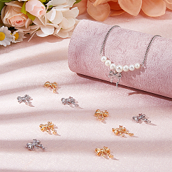 10Pcs 2 Colors Brass Pendants&nbsp;KK-HS0001-86