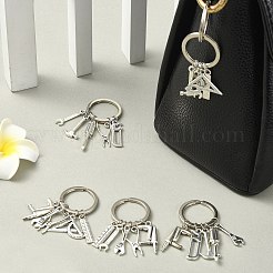 5Pcs Tool Alloy Pendant Decoration&nbsp;KEYC-CJ00010