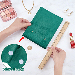 Soft Velvet Jewelry Set Organizer Pouches&nbsp;ABAG-WH0072-038