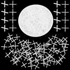 500Pcs Plastic Cross Tile Spacers for Tiling Positioning Clip Leveling System Construction&nbsp;DIY-CN0003-94A