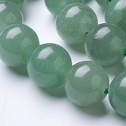 Natural Green Aventurine Beads Strands&nbsp;G-D855-09-6mm