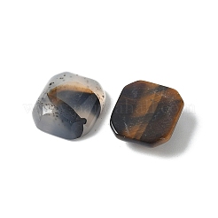 Natural Picture Jasper/Tiger Eye/Red Jasper/Agate Cabochons&nbsp;G-Z075-02