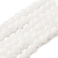 Natural Malaysia Jade Bead Strands&nbsp;G-M101-6mm-10