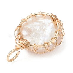 Natural Keshi Pearl Pendants&nbsp;PALLOY-JF04783