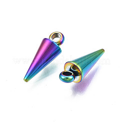 Ion Plating(IP) 201 Stainless Steel Charms&nbsp;STAS-S119-110