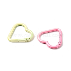 Spray Paint Alloy Spring Gate Rings&nbsp;FIND-C086-01A