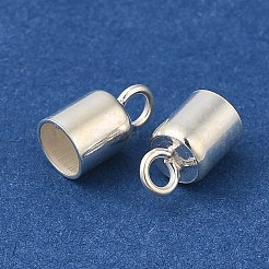 925 Sterling Silver Cord Ends&nbsp;STER-P055-02D-S