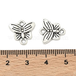 Butterfly Tibetan Style Alloy Links connectors&nbsp;TIBE-5369-AS-LF