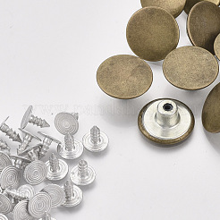 Iron Button Pins for Jeans&nbsp;BUTT-Q044-01AB