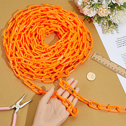 1Pc PVC Plastic Cable Chains&nbsp;FIND-SP0020-65A